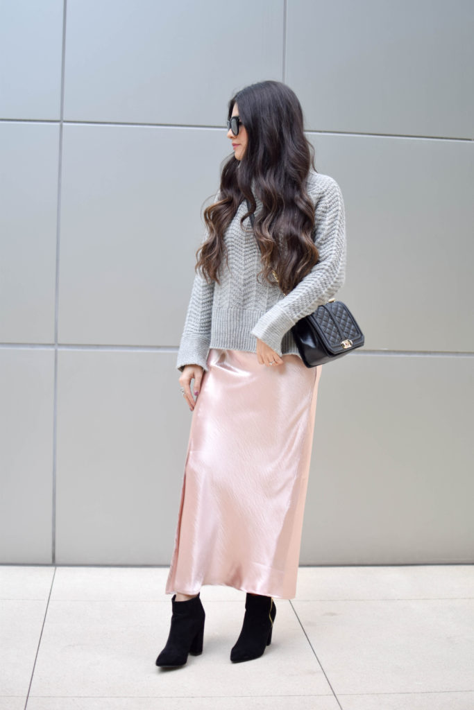 joa-pink-slip-h&m-grey-sweater-2024