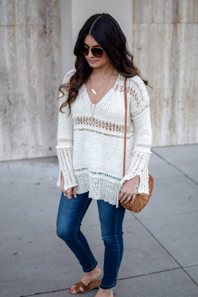 Spring Sweaters + Free People Sale | Girl About Town